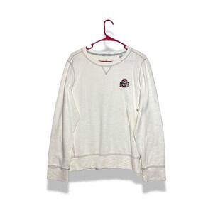 Tommy Bahama Ohio State Buckeyes Crewneck Sweatshirt Men's XL Cream